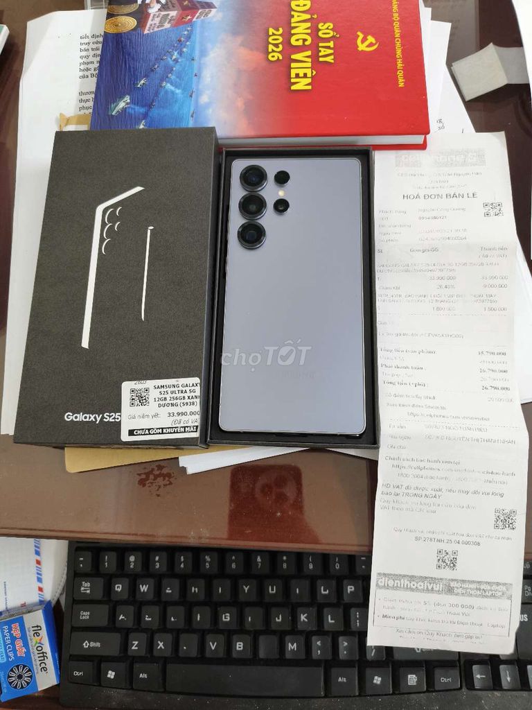 Samsung Galaxy S25 Ultra Xám Như mới. Mua bán Điện thoại tại Quận Dương Kinh Hải Phòng được đăng bởi Kh hình 1