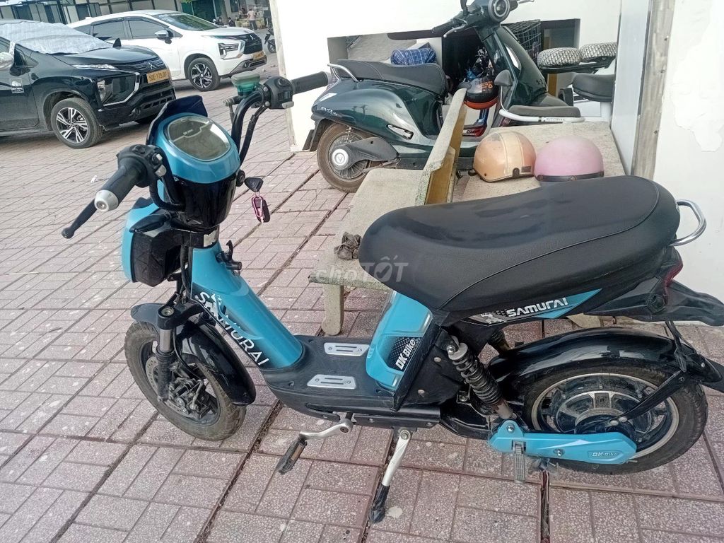 Xe đạp điện DK Bike Samurai Xanh ngọc. Mua bán Xe điện tại Quận Bình Tân Tp Hồ Chí Minh được đăng bởi QUANG SỸ PHẠM hình 4