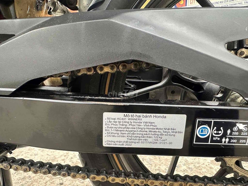 Honda Winner V3 ABS 2022 Bạc. Mua bán Xe máy tại Huyện Thạnh Phú Bến Tre được đăng bởi XE MÁY MINH TÂN hình 6