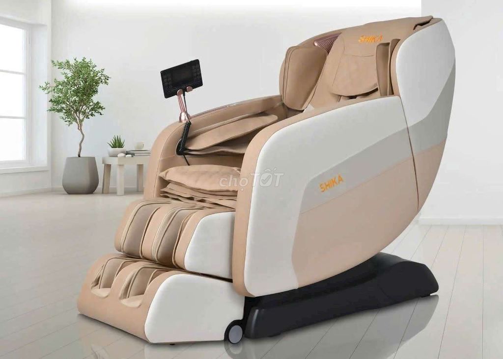 Ghế massage Shika SK 207 Nâu Trắng. Mua bán Bàn ghế tại Quận 6 Tp Hồ Chí Minh được đăng bởi Lê Hằng  hình 1