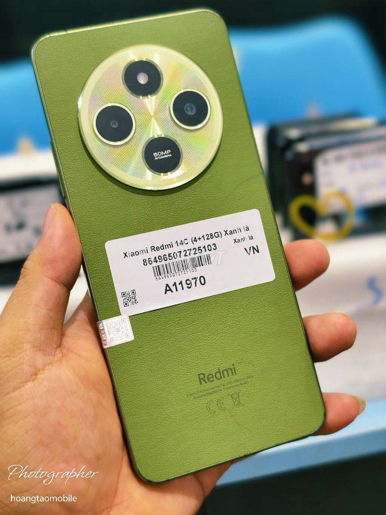 Xiaomi Redmi 14C 128GB zin đẹp full. Mua bán Điện thoại tại Quận Tân Bình Tp Hồ Chí Minh được đăng bởi Táo Bán Lổ hình 1