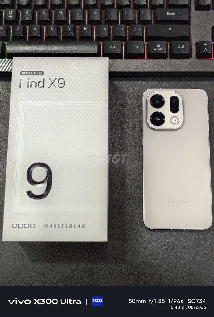 Oppo Find X9 12/256 chính hãng fullbox. Mua bán Điện thoại tại Quận Ninh Kiều Cần Thơ được đăng bởi Nguyễn Toàn hình 1
