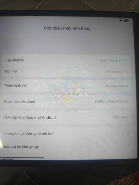 Xiaomi Redmi Pad SE 8.7 4GB/64GB. Mua bán Máy tính bảng tại Quận Ba Đình Hà Nội được đăng bởi Hội Đồ Điện Tử hình 1