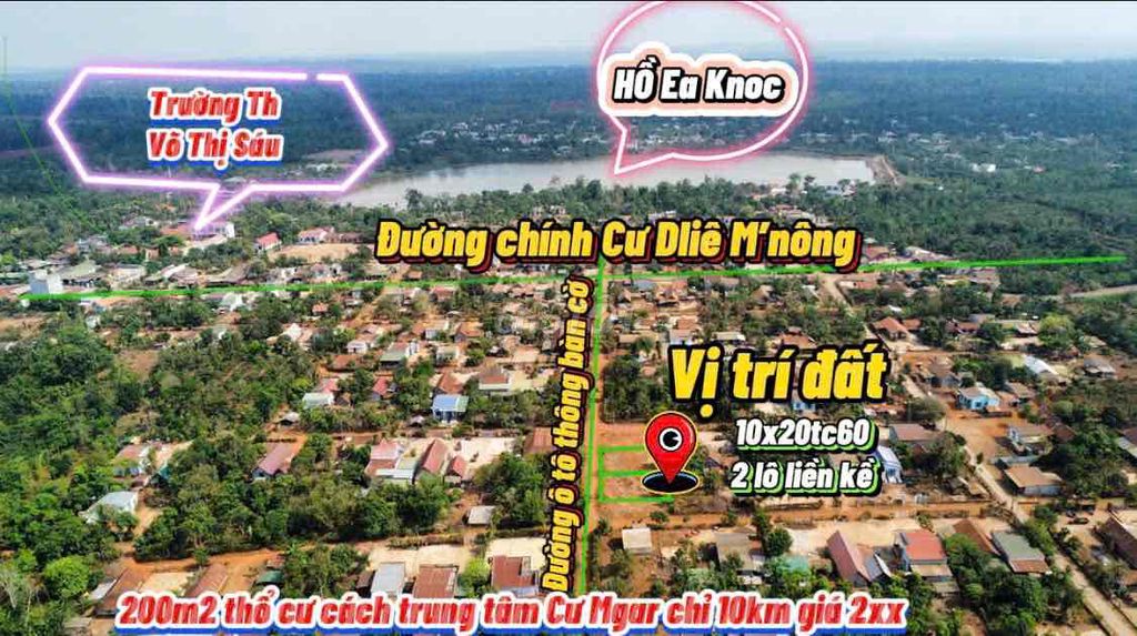 ĐẤT CUMGAR THỔ CƯ SỔ RIÊNG GIÁ RẺ NHƯ RAU! CÔNG CHỨNG ĐƯỢC LUÔN