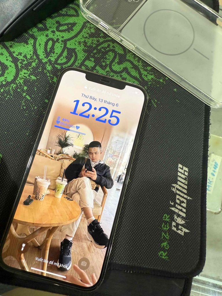 Apple iPhone 12 Pro Max 128GB Xám. Mua bán Điện thoại tại Quận Hai Bà Trưng Hà Nội được đăng bởi dung hình 1