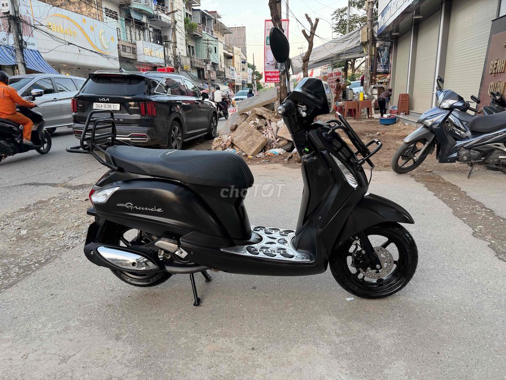 Yamaha Grande 125 2017 đen nhám sơn zin cả xe. Mua bán Xe máy tại Quận Ngô Quyền Hải Phòng được đăng bởi Dương Vũ hình 2