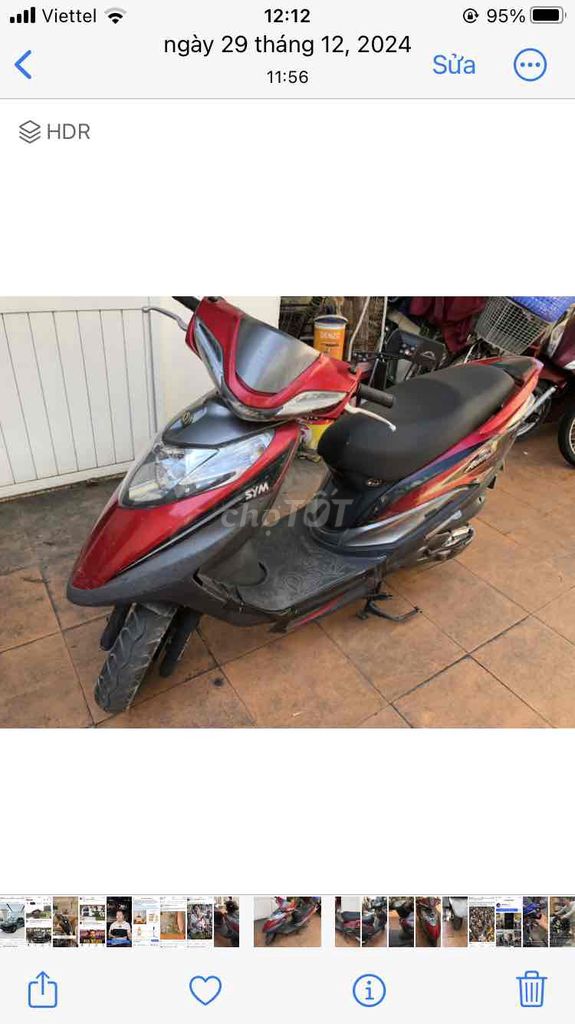 Xe Attila dĩa bay 2010. Mua bán Xe máy tại Quận 6 Tp Hồ Chí Minh được đăng bởi A Cường hình 2