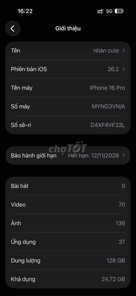 muốn đổi sang androi nên bán. Mua bán Điện thoại tại Huyện Hòa Thành Tây Ninh được đăng bởi Phạm Nhàn hình 1