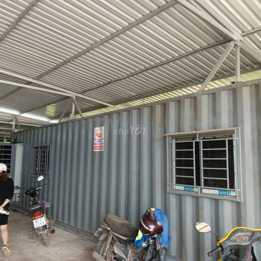 Container 40 văn phòng đủ nội thất (còn mới)