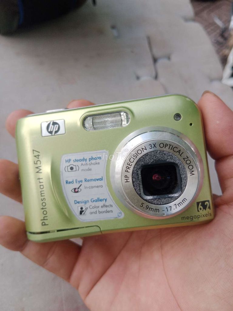 Máy ảnh HP Photosmart M547 Xanh lá. Mua bán Máy ảnh, Máy quay tại Huyện Củ Chi Tp Hồ Chí Minh được đăng bởi Lê Nhựt    có gì bán đó hình 1