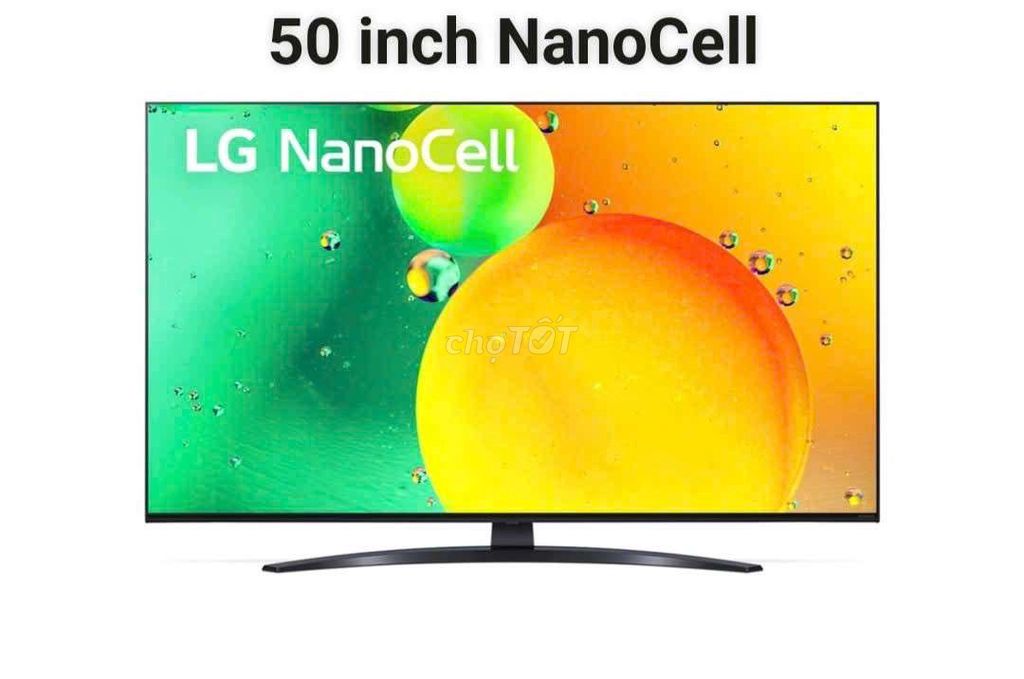 TIVI 4K LG NanoCell 50" TÌM GIỌNG NÓI, BH 21 THÁNG