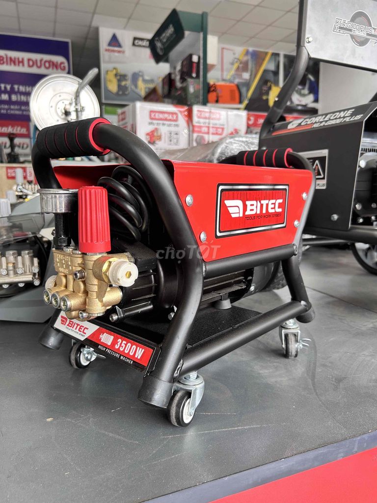 Máy rửa xe cao áp BITEC BT3510T Đỏ. Mua bán Đồ chuyên dụng, Giống nuôi trồng tại Thành phố Thủ Đức Tp Hồ Chí Minh được đăng bởi Nguyễn Thị Thanh Thảo hình 1