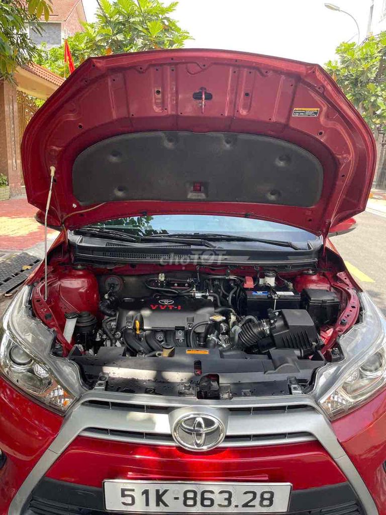 Toyota Yaris 2016 1.3G xe gia đinh chinh chủ. Mua bán Ô tô tại Quận 8 Tp Hồ Chí Minh được đăng bởi Đức Phan hình 8