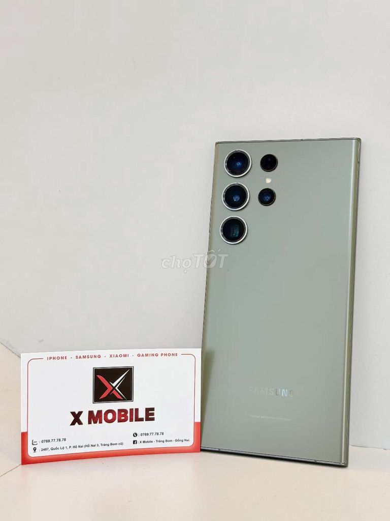 GALAXY S23 ULTRA 12/256G XANH GREEN ZIN CỰC ĐẸP. Mua bán Điện thoại tại Huyện Trảng Bom Đồng Nai được đăng bởi X Mobile Trảng Bom hình 1