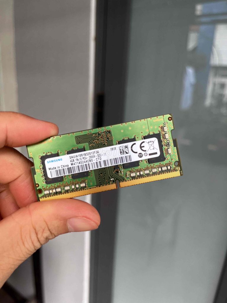 RAM Laptop Samsung 4GB PC4 2666MHz tháo máy. Mua bán Linh kiện (RAM, Card...) tại Quận 10 Tp Hồ Chí Minh được đăng bởi BQH hình 1