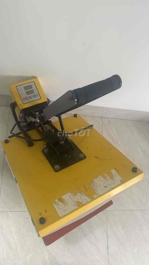 Máy ép nhiệt 38x48 Đã sử dụng. Mua bán Đồ chuyên dụng, Giống nuôi trồng tại Huyện Cư Kuin Đắk Lắk được đăng bởi Pham Chanh hình 1