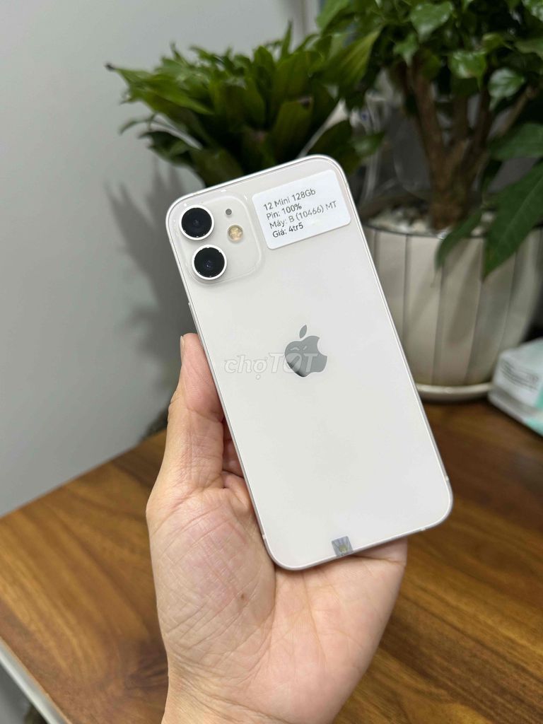 iphone 12 Mini 128Gb Quốc tế Trắng P100 Zin Đẹp 98. Mua bán Điện thoại tại Huyện Hóc Môn Tp Hồ Chí Minh được đăng bởi Thu hình 1