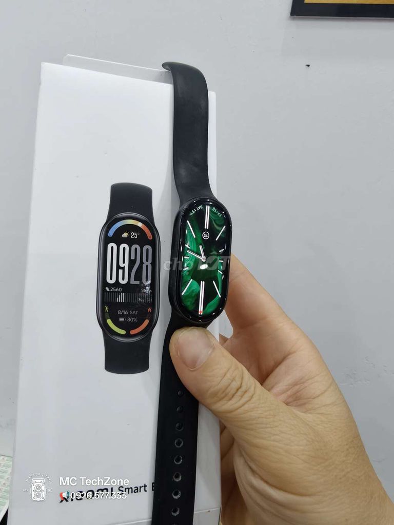 Xiaomi Mi Band 10 Đen chính hãng. Mua bán Thiết bị đeo thông minh tại Huyện Hoài Đức Hà Nội được đăng bởi Đức Mạnh hình 1
