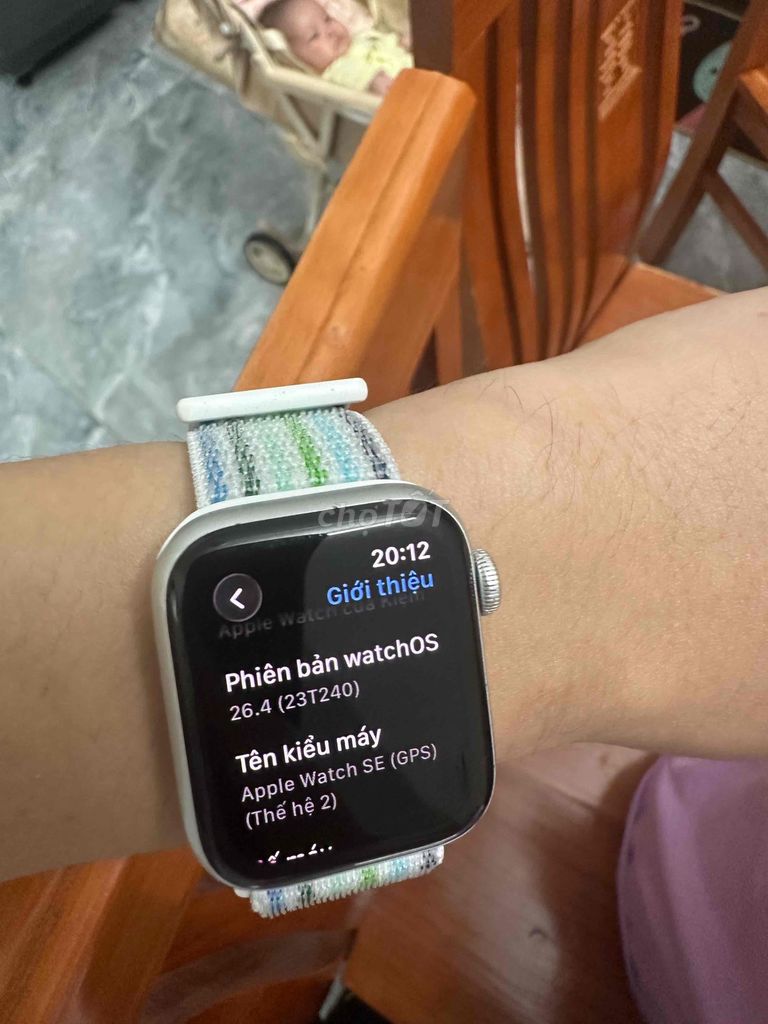 Apple Watch SE 2022 Đã qua sử dụng. Mua bán Thiết bị đeo thông minh tại Quận Lê Chân Hải Phòng được đăng bởi nam hình 1
