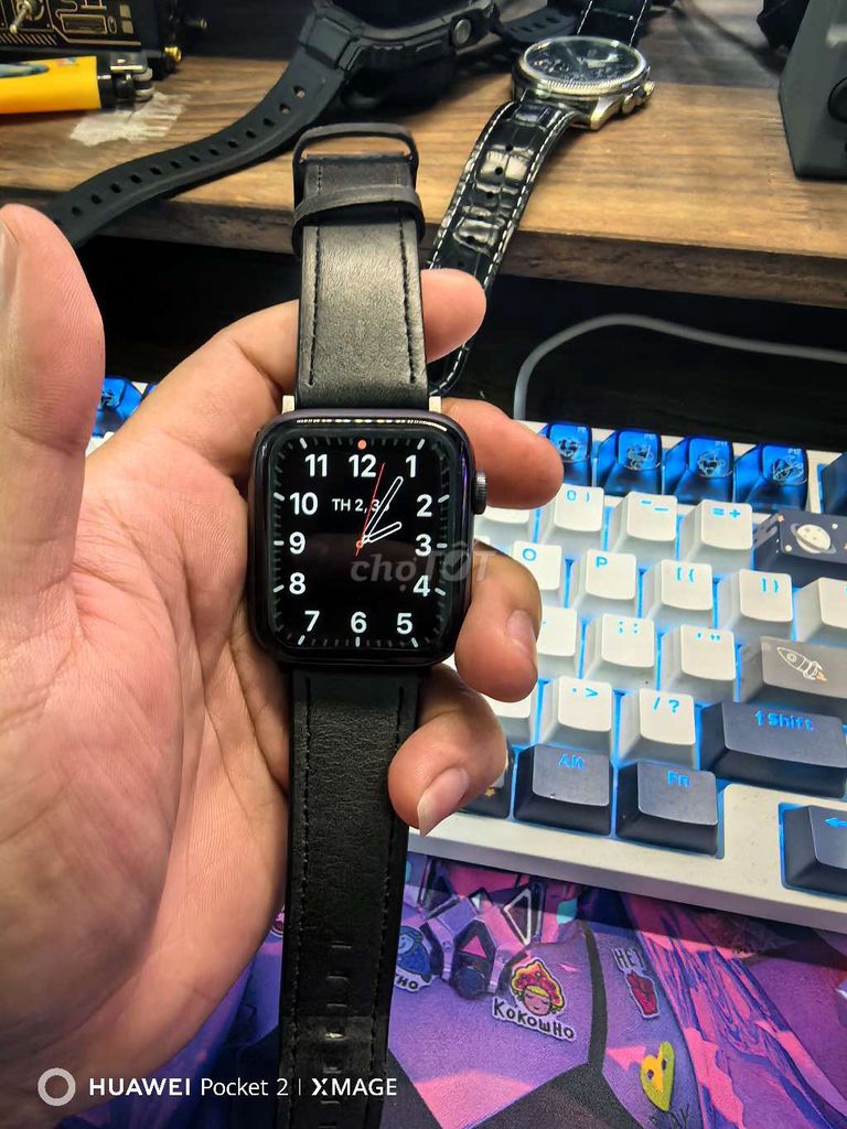 Apple Watch Series 5 44mm Đen. Mua bán Thiết bị đeo thông minh tại Quận Gò Vấp Tp Hồ Chí Minh được đăng bởi Anh hình 1