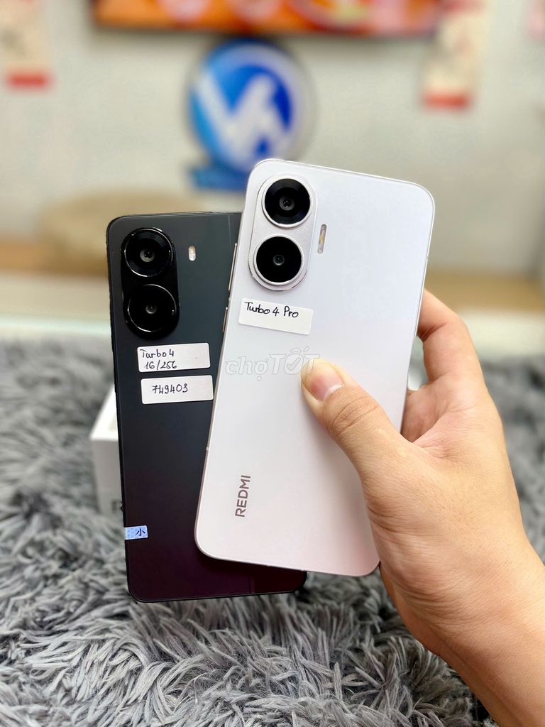 Xiaomi Turbo 4 Pro máy new 100% fullbox. Mua bán Điện thoại tại Quận 11 Tp Hồ Chí Minh được đăng bởi Vinhanmobile hình 1