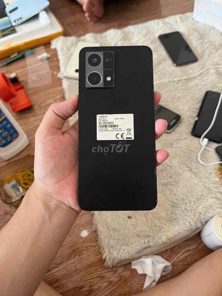 oppo reno7,8/128,mất vân,sim ok, sạc nhanh. Mua bán Điện thoại tại Thành phố Thủ Dầu Một Bình Dương được đăng bởi Phước Mobile hình 1