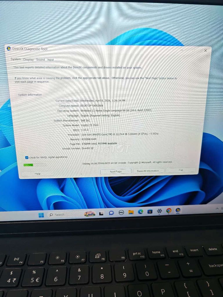 Dell VT 3510 i3-1115G4/8G/256G/15.6" FHD zin đẹp. Mua bán Laptop tại Quận 12 Tp Hồ Chí Minh được đăng bởi Cầm Đồ Thanh Lý hình 1