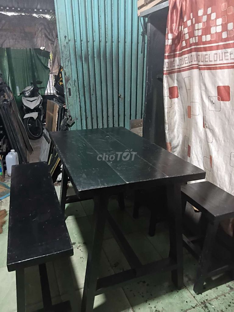 4 bộ bàn ghế cao kiểu quán BAR để ngoài trời. Mua bán Bàn ghế tại Quận Gò Vấp Tp Hồ Chí Minh được đăng bởi Bùi Văn Dũng hình 1