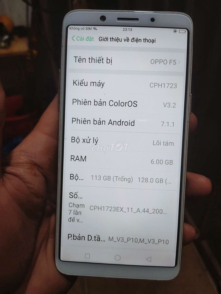 Oppo F5 128GB , Ram 6gb. Mua bán Điện thoại tại Huyện Thanh Trì Hà Nội được đăng bởi Tuan hình 1