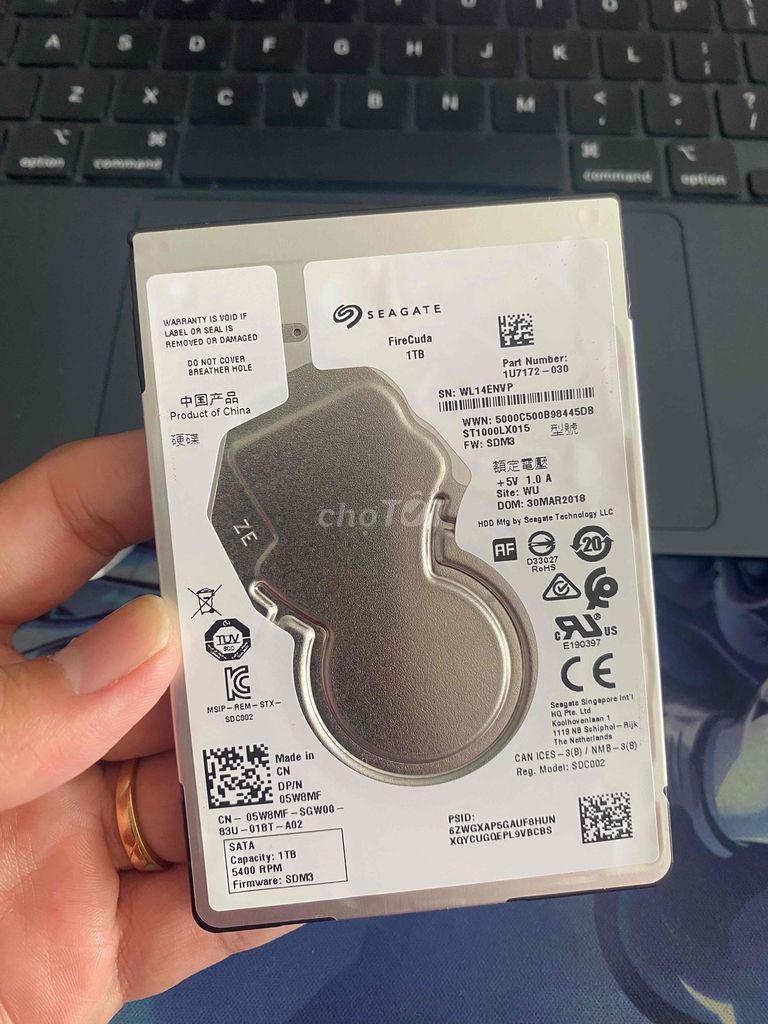 Ổ cứng HDD Seagate 1TB 5400 RPM Tốt. Mua bán Linh kiện (RAM, Card...) tại Quận 11 Tp Hồ Chí Minh được đăng bởi Danh Nguyễn hình 1