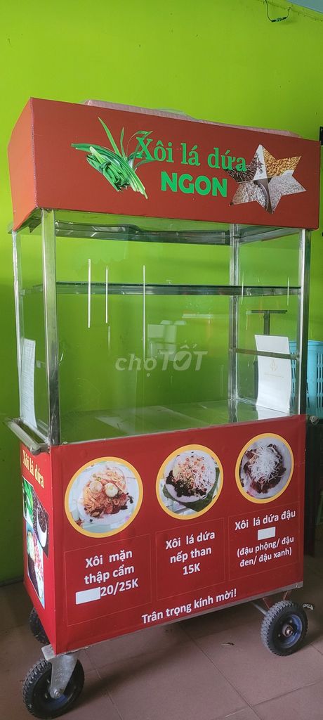 Cần sang lại xe đẩy bán cơm & bánh mì. Mua bán Đồ chuyên dụng, Giống nuôi trồng tại Quận Bình Thạnh Tp Hồ Chí Minh được đăng bởi Ngọc Anh hình 1