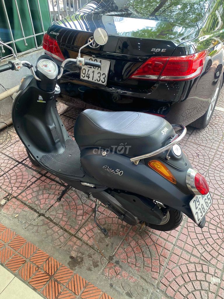SYM Elite 50 2022 черный 9000 км