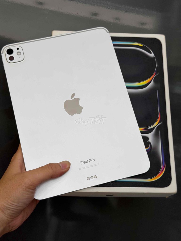 iPad Pro M4 11 inch Wifi Bạc 256GB 99% Pin 96 keng. Mua bán Máy tính bảng tại Quận Ninh Kiều Cần Thơ được đăng bởi Quý Mobile Cần thơ hình 1