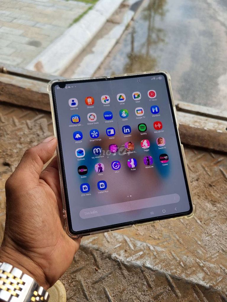 Samsung Z Fold 3 512GB Bạc. Mua bán Điện thoại tại Thành phố Phú Quốc Kiên Giang được đăng bởi Tho hình 1