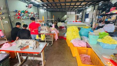 thợ may áo thun, vắt sổ, 1 kim