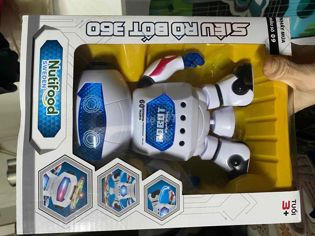 Robot ( Có nhạc - nhảy múa - xoay 360 )