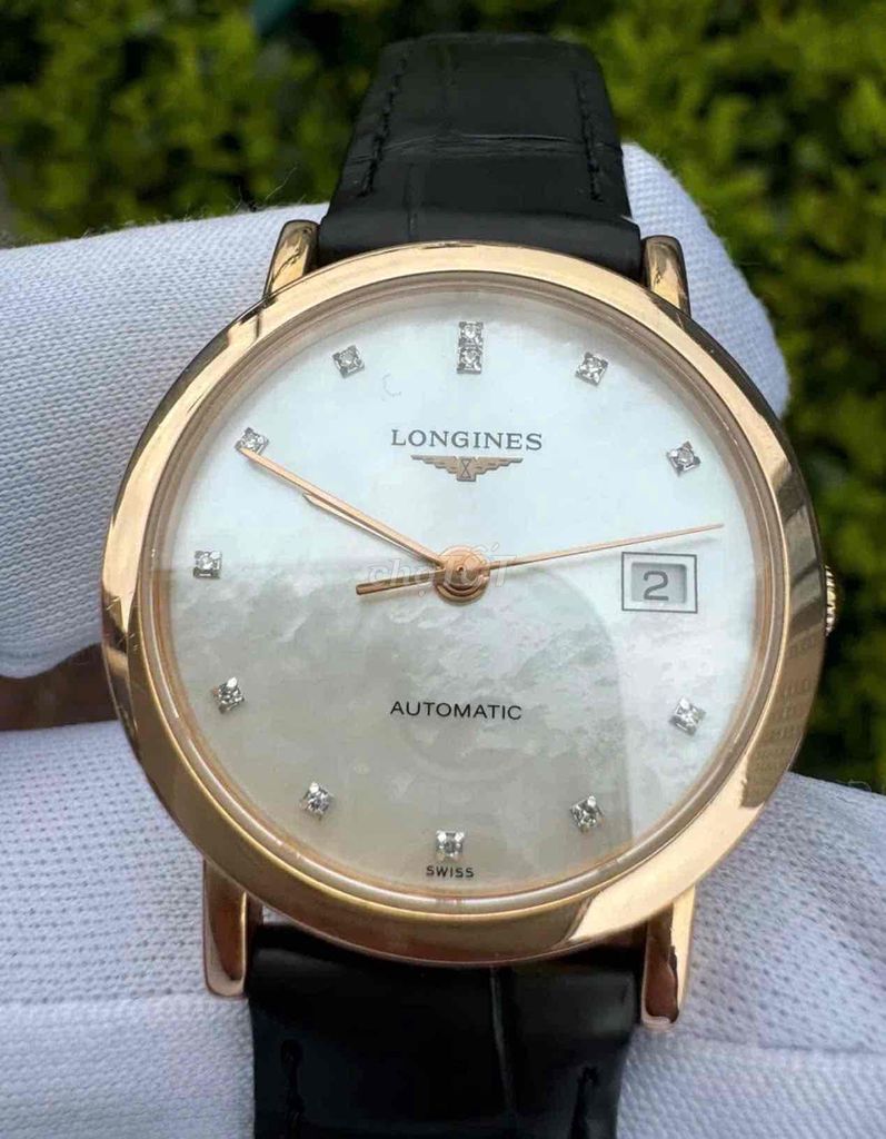 LONGINES ELEGANT AUTOMATIC DIAMOND MOP 18K L4.378.