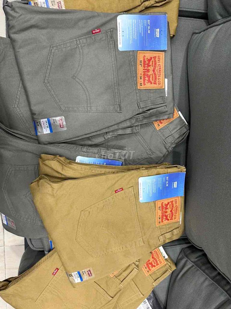 QUẦN KAKI LEVIS 511 SLIM COOL PERFORMANCEE