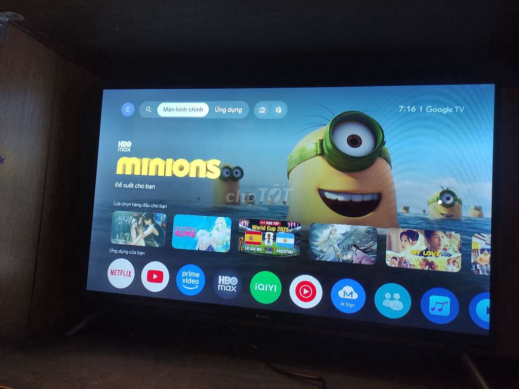 Tivi Casper Google TV 32 inch mới xài 1 tuần. Mua bán Tivi, Âm thanh tại Quận 4 Tp Hồ Chí Minh được đăng bởi minh hình 1