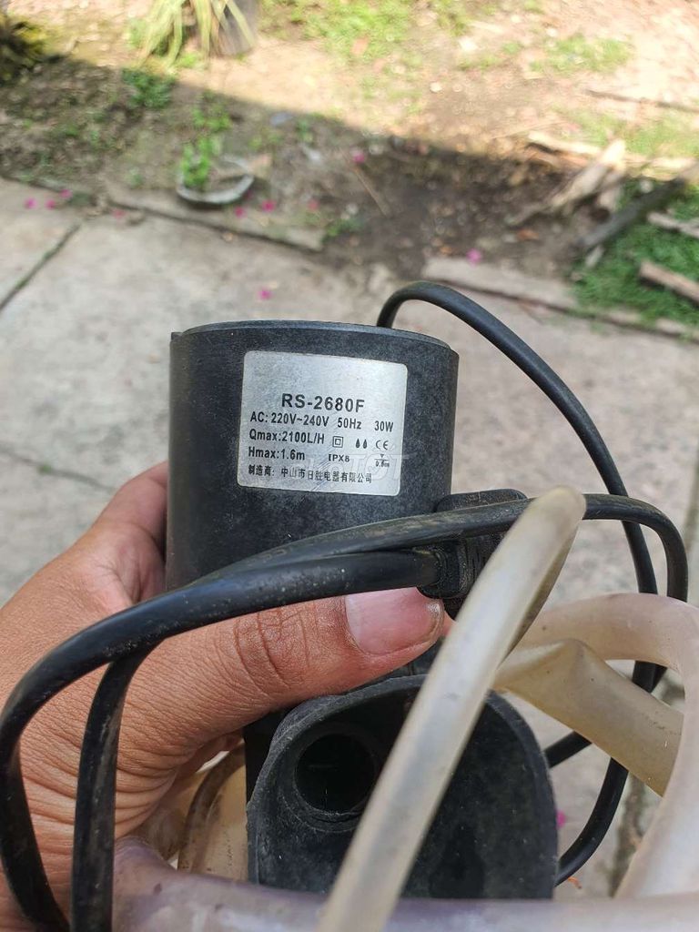 Bơm hồ cá RS-2680F thanh lý rẻ. Mua bán Phụ kiện, Thức ăn, Dịch vụ tại Huyện Châu Thành Tiền Giang được đăng bởi Nguyen Tan Trang hình 1