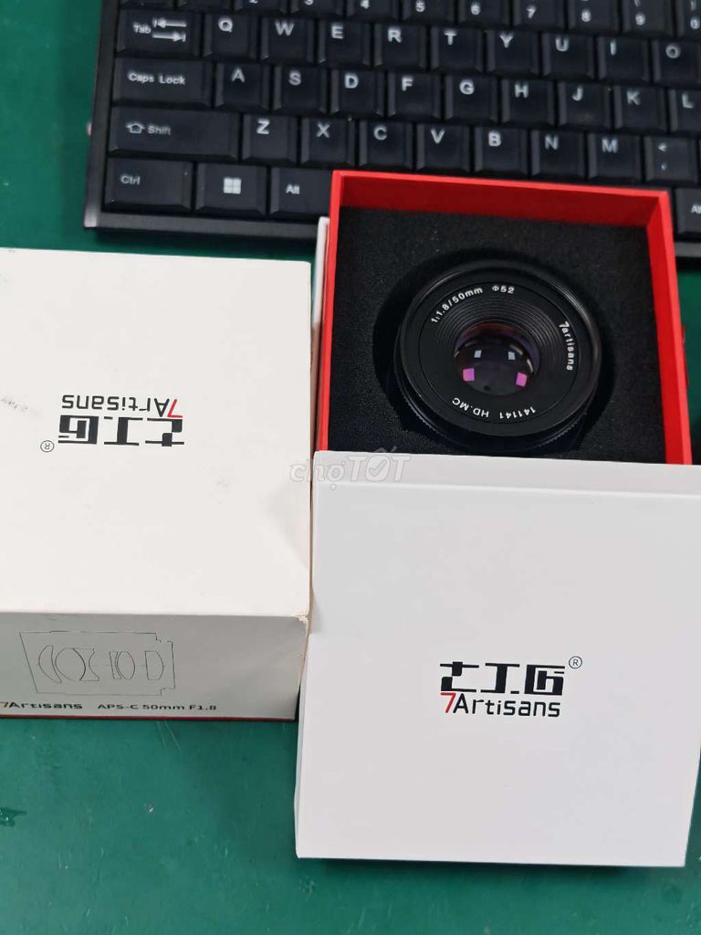 Ống kính 7Artisans 50mm F1.8 Đen. Mua bán Máy ảnh, Máy quay tại Quận Nam Từ Liêm Hà Nội được đăng bởi win hình 1