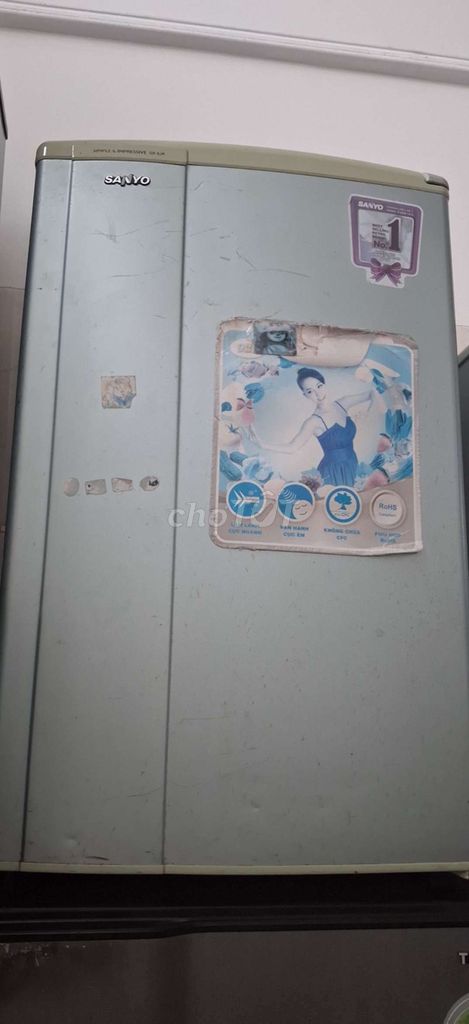 Tủ lạnh Sanyo 90L Xám. Mua bán Tủ lạnh tại Quận Bình Tân Tp Hồ Chí Minh được đăng bởi Phạm Năm hình 1