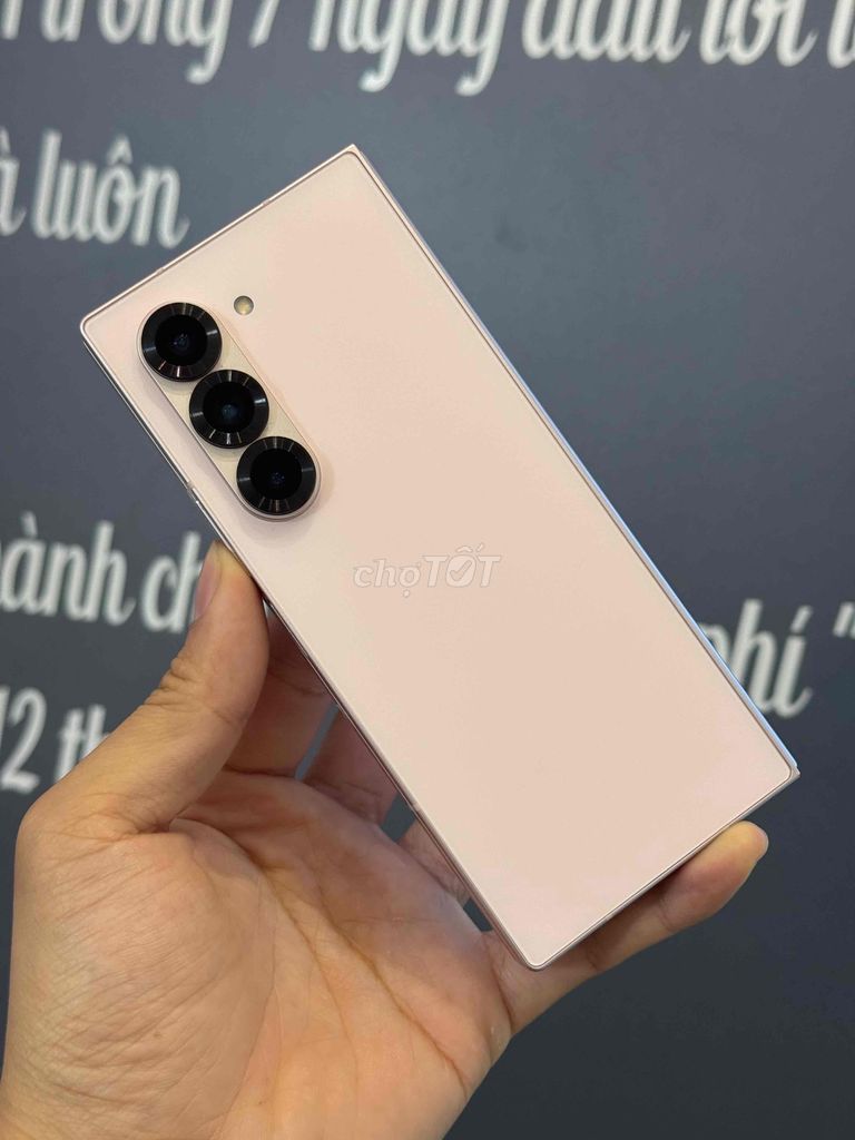 Samsung Z Fold 6 512GB Hồng 98%. Mua bán Điện thoại tại Quận 3 Tp Hồ Chí Minh được đăng bởi Trịnh Quang Linh hình 1