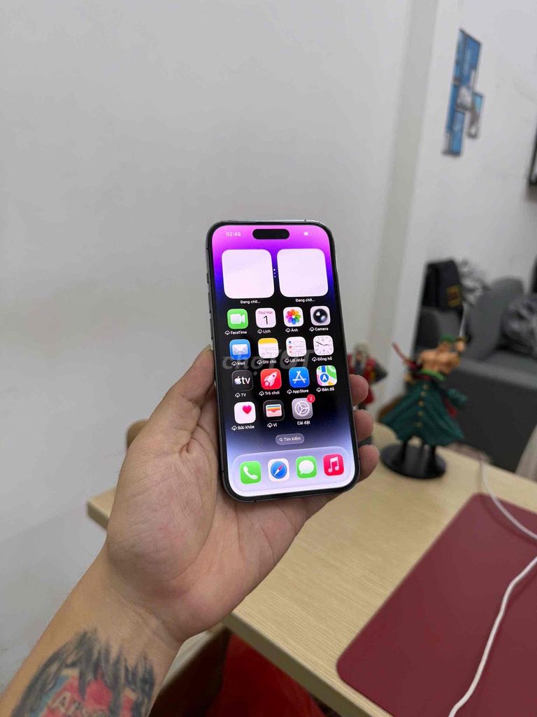 Apple iPhone 14 Pro 128GB Tím Đã sử dụng. Mua bán Điện thoại tại Quận Đống Đa Hà Nội được đăng bởi KT Hà Nội Mobile hình 1