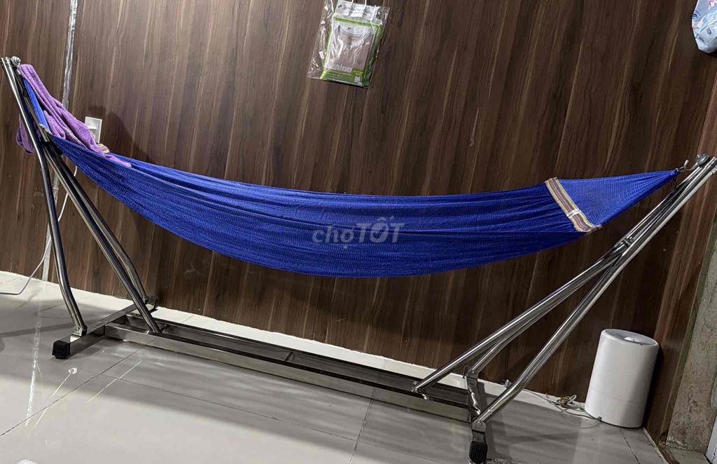 Võng xếp Inox Xanh. Mua bán Nội thất, đồ gia dụng khác tại Huyện Củ Chi Tp Hồ Chí Minh được đăng bởi Duy Nguyên Long hình 1