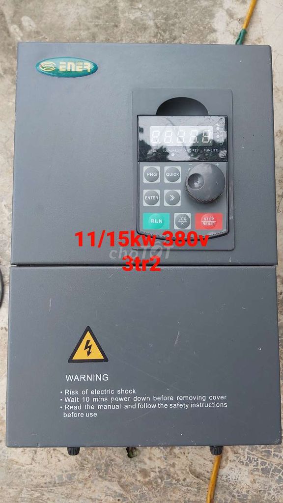 Biến tần ENER 11/15kW 380V Xám. Mua bán Đồ chuyên dụng, Giống nuôi trồng tại Huyện Quỳ Hợp Nghệ An được đăng bởi Luc hình 1
