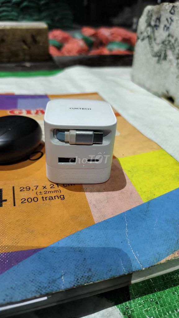 Củ sạc Cuktech CP6 67W Trắng. Mua bán Phụ kiện (Màn hình, Chuột...) tại Huyện Lai Vung Đồng Tháp được đăng bởi Phi Khánh hình 1