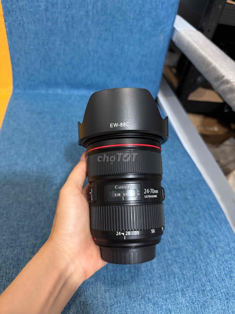 Canon 24-70 f2.8 L II likenew giá rẻ. Mua bán Máy ảnh, Máy quay tại Quận Bình Thạnh Tp Hồ Chí Minh được đăng bởi CAMUS  hình 1