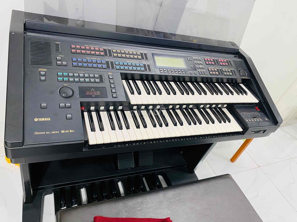 pas electone yamaha El900 nhật 10tr kèm ghế