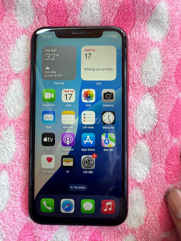 iphone XR 64gb quốc tế đẹp nguyên zin. Mua bán Điện thoại tại Quận Ninh Kiều Cần Thơ được đăng bởi An Tân store hình 1